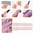 thumbnail image 6 of RAGUPEL 24Pcs Glue on Nails for Women,Crystal Embellished Square Nails,Heart Pattern Cute Press on Nails,Long Press on Nails for Daily Life,Dating,Party,Taking Pictures,Style2, 6 of 7