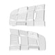 thumbnail image 1 of 10 piezas de decoración de cubierta embellecedora de botón de volante para Land Rover Discovery Sport 2015-2019 Jadeshay A, 1 of 8