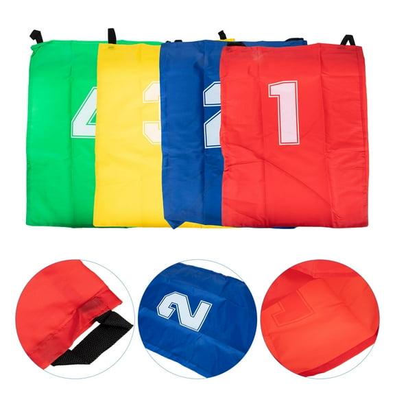 Sparsain 4pcs Kids Jumping Bags Race Sack Outdoor Jumping Bag Carnival Party Game