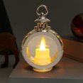 thumbnail image 4 of Dongrere Oil-lamp with Fake Candle Flameless Electronic Night Light with Battery-Powered for Christmas, Halloween, Home Decor, 4 of 6