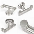 thumbnail image 3 of Gancho para toallas NearMoon Bathroom Double SUS304 de acero inoxidable, paquete de 2, 3 of 7