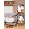 thumbnail image 4 of Cesta para bebé Jestonten junto a la cama con sábanas y colchón, 4 of 9