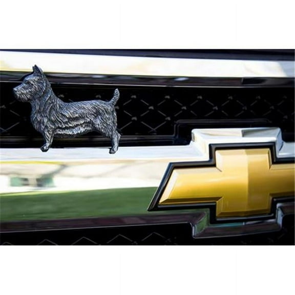 Grillie West Highland-N West Highland Antique Nickel Ornament, 3.625 x 5 in.