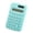 Mint Green, variant on Pxyqht Large Screen 8 Digits Portable Calculator for Office and School, Ergonomic Design, LCD Display, Lightweight, with Memory Function and Non-Stick Buttons, Perfect for All Ages