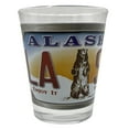 thumbnail image 2 of Alaskagift Alaska Bear License Plate Shot Glass, 2 of 5