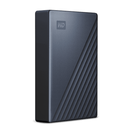 WD - My Passport Ultra 4TB External USB 3.0 Portable Hard Drive - Blue