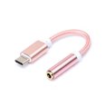 thumbnail image 2 of Adapter Cable Anti-corrosion 3.5mm Metal Type-c Earphone Adapter for Phone-Rose Gold, 2 of 4