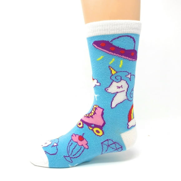 Oooh Yeah! Chaussettes pour Jeunes Taille Enfants 6 à 8 Ans