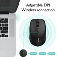 Ergonomic Bluetooth Mouse And Mouse Pad For Laptop, Silent Mouse With 3