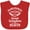 Red, variant on Inktastic Handpicked for Earth by My Great Grandma in Heaven Boys or Girls Baby Bib