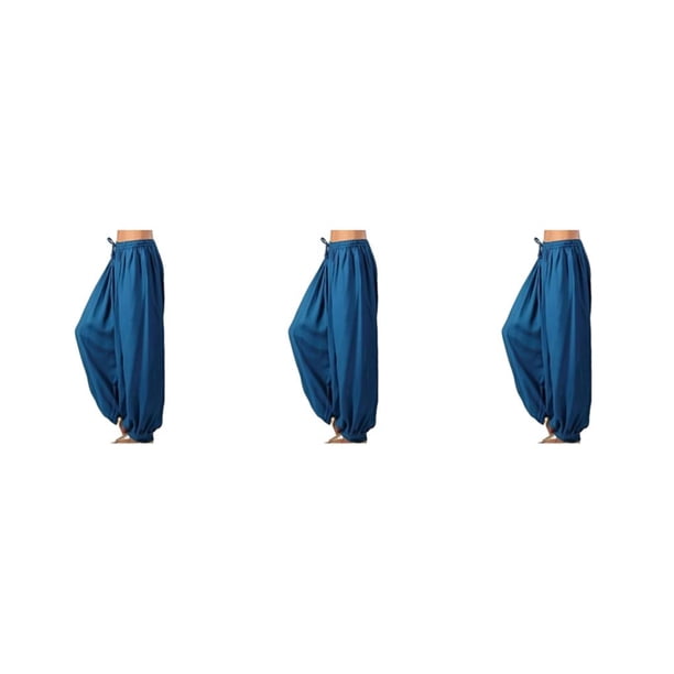 Sonducket Pantalones de pierna ancha para mujer Pantalones de chándal de yoga de talla grande Ropa de playa Pantalón de entrenamiento Type1 NO1