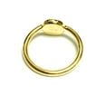 thumbnail image 2 of 14k Yellow Gold Disc Personalized Ring, Size 7, 2 of 2