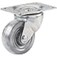 thumbnail image 3 of Shepherd 3in. Grey General Duty Swivel Casters With Side Brake  9277, 3 of 4