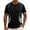 Green, variant on Men Compression Shirt Short Sleeve Workout Gym Slim Fit Training Top Quick Dry Stretch Athletic Drawstring