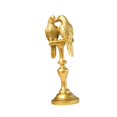 thumbnail image 3 of Adorno de loro para pareja, escultura decorativa, figura creativa y moderna de loro. oro 87x85x27cm, 3 of 9