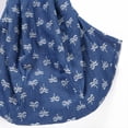 thumbnail image 2 of Bolsa portabebés para mascotas, mochila transpirable con estampado de cocoteros, bandolera para pasear (azul), 2 of 8