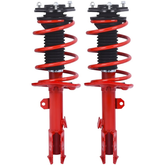 TOPAZ Pair Front Struts w/ Coil Spring Assembly For Toyota Corolla 2014 - 2019 1.8L 172989 172990