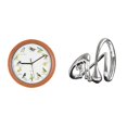 thumbnail image 1 of Reloj de pared,Reloj de pared con pájaro cantor Relojes de pared con pájaros,Relojes de pájaros con sonido Reloj decorativo que canta,Estatua de arte abstracto,Estatua de resina para, 1 of 8