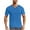 Blue, variant on Men’s Active Crew Neck T Shirts Stretch Tight Athletic Running Gym Workout Short Sleeve Tee Tops
