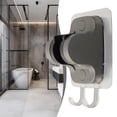 thumbnail image 4 of No-punch Shower Head Bracket With Hook Adjustable Shower Base Holder, 4 of 9