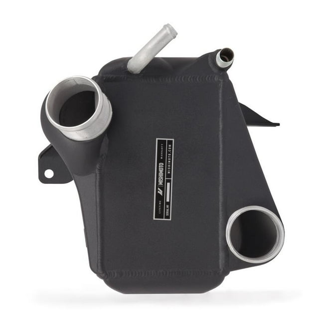 Mishimoto Intercooler MMINT-F2D-11BK Air To Water; Powder Coated; Black; With Mounting Hardware