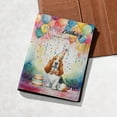 thumbnail image 5 of Happy Birthday to Basset Hound Kitten Party Balloons Cake Travel Passport Wallet Bassets Dog Breed Lovers Gifts Idea PU Leather Passport Holder Cover - 00027, 5 of 5