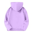 thumbnail image 2 of Abcomgle Kids Hoodies Girls 10-12 Cute Baggy Hooded Sweatshirts for Girls Oversized Long Sleeve Pullover Sweatshirts for Girls Casual Winter Back To School Outfits for Teen Girls with Pocket, 2 of 4
