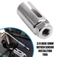thumbnail image 4 of 5Pcs/ Oxygen Sensor Wrench Kit for Auto O2 Socket Removal Install Offset Vacuum Sensor Socket Thread Tool,1 x Oxygen Sensor Wrench Kit,Black, 4 of 10