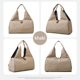 thumbnail image 5 of Bolsa de gimnasio de gran capacidad con soporte para esterillas de yoga y compartimento para zapatos - Bolsa deportiva de 25L para viajes, fitness, escapadas de fin de semana - Tela Oxford, 5 of 8