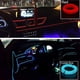 thumbnail image 4 of USB Neon EL Wire para el interior del automóvil Bicicleta Cosplay Festival Decoración LED Brillante Electroluminiscente Alambre Luz Luces frías con lámpara de accionamiento Tira de cadena brillante 5V esquí esquí Gafas de esquí, 4 of 5