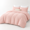 Blush-Full, variant on Sizeforter 2 White Boho Chevron Bedding Sets