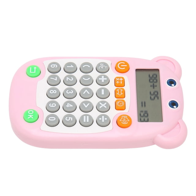 Oral Arithmetic Trainer, 27 Keys Math Arithmetic Trainer for Education Pink,Blue