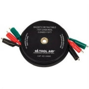 MAGNETIC RETRACTABLE TEST LEADS REEL - 3 X 10'