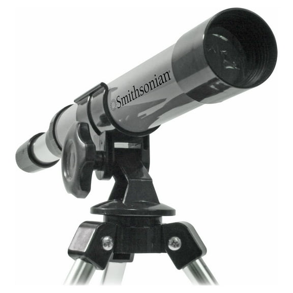 Smithsonian 30x Black Refractor Telescope Monocular Kit for Ages 8 and Up
