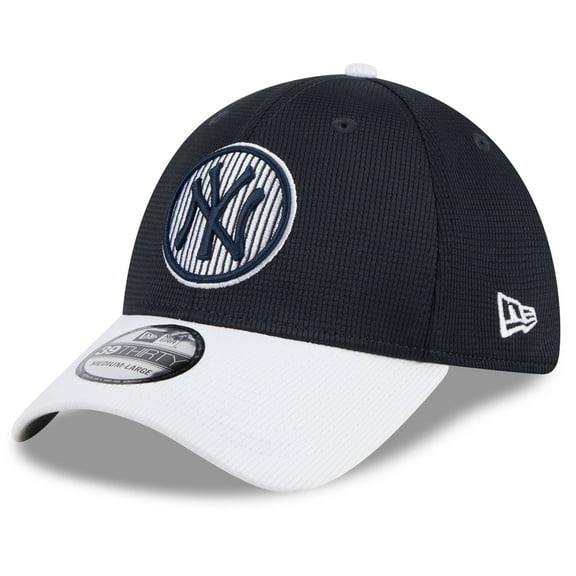 Men's New Era Navy New York Yankees 2025 Batting Practice 39THIRTY Flex Hat