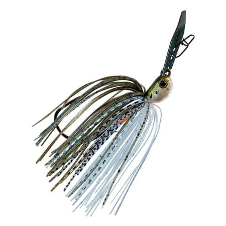UPC: 0897744002649 | Z-man Jack Hammer Chatterbait 3/4 Ounce – Green Pumpkin Shad – CBJH34-09