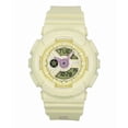 thumbnail image 1 of Casio Reloj Baby-G Analógico Digital con Correa de Resina y Esfera Amarilla de Cuarzo BA-110AH-9A para Mujer, 100 M, 1 of 1