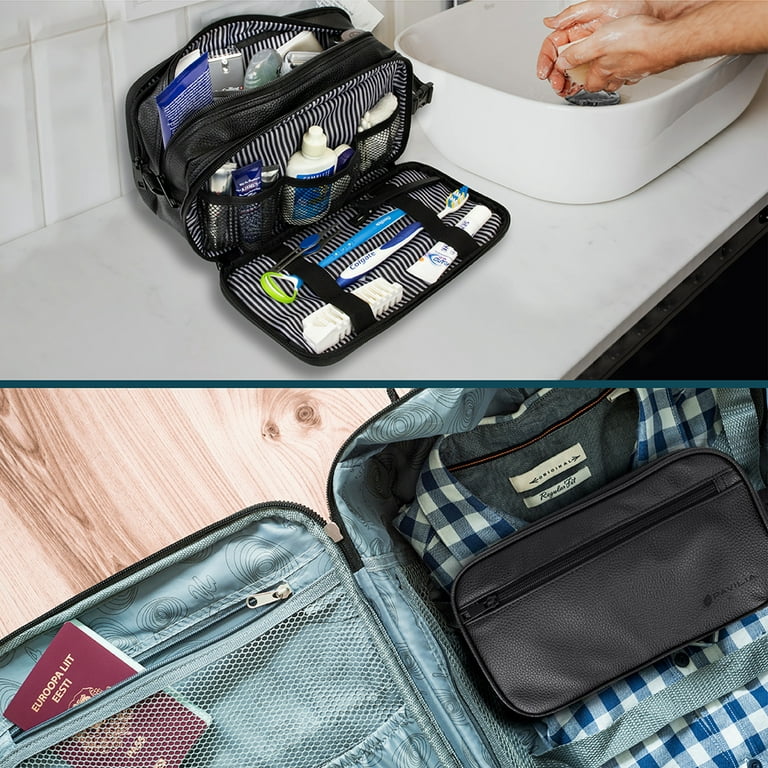 Dopp Kit Toiletry Bag Travel Toiletries Bag Shaving Shower Cosmetic  Organizer for Women Men