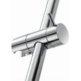 thumbnail image 4 of Cascada 25" Bathroom Shower Slide Bar with 360° Adjustable Handheld Shower Holder | Wall Mounted Shower Sliding Bar - Round Shape & Brass Material (Polished Chrome), 4 of 9