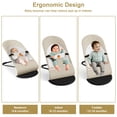 thumbnail image 3 of Asiento tipo hamaca Gryvoth portátil para bebés de 0 a 18 meses con 3 modos, 3 of 7