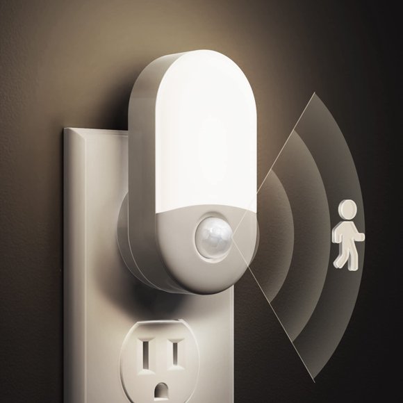 Sensor LED de movimiento Night Light L LOHAS [paquete de 2] blanco diurno