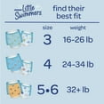 thumbnail image 3 of Pañales de natación Huggies Little Swimers, talla 4 (11-15 kg), 36 unidades, 3 of 9