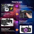thumbnail image 2 of Hakuta Fog Machine with 13 Colors, 500W 2000CFM Party Smoke Machine with Colorful Strobe Light Indicate Light with 2 Wireless Rem, 2 of 9