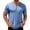 Blue_001, variant on Men's Henley Shirts Casual Plain Slim Fit Short Sleeve Button Down Shirts Summer 2026 Fashion Lightweight Basic Top with Pockets Wine M