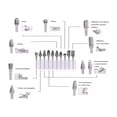 thumbnail image 3 of Kit Fresas Brocas Para Madera Metal Dremel Mototool 10 Uds, 3 of 4