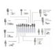thumbnail image 3 of Kit Fresas Brocas Para Madera Metal Dremel Mototool 10 Uds, 3 of 4