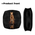 thumbnail image 2 of Jiueut Cute Cat Rollator Walker Seat and BackRest RollBar Covers Set for Women 2 Piece Soft Seat Cushion for a Rollator Walker Comfortable Driving Aid Cover for Seniors, 2 of 7