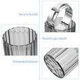 thumbnail image 4 of MOVTOTOP Portable Toothbrush Holder Set with Storage Box for Travel Daily Use Dark Grey PET ABS 6.5"x3.2", 4 of 8