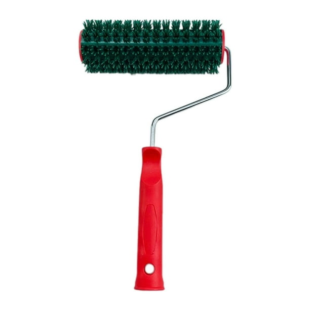 Rodillo de pintura, cepillo de rodillo de pintura, pintura de pared, accesorio para el hogar, herramienta de pintura artística de bricolaje para acaba