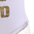 thumbnail image 3 of Trahe de Baño de Una Pieza Mujer Bañador Impreso de Letras Deportivo Cuello Cuadrado sin Respalda MOnokini Push Up para Playa - Blanco, L L Soledad Traje de baño de mujer, 3 of 10